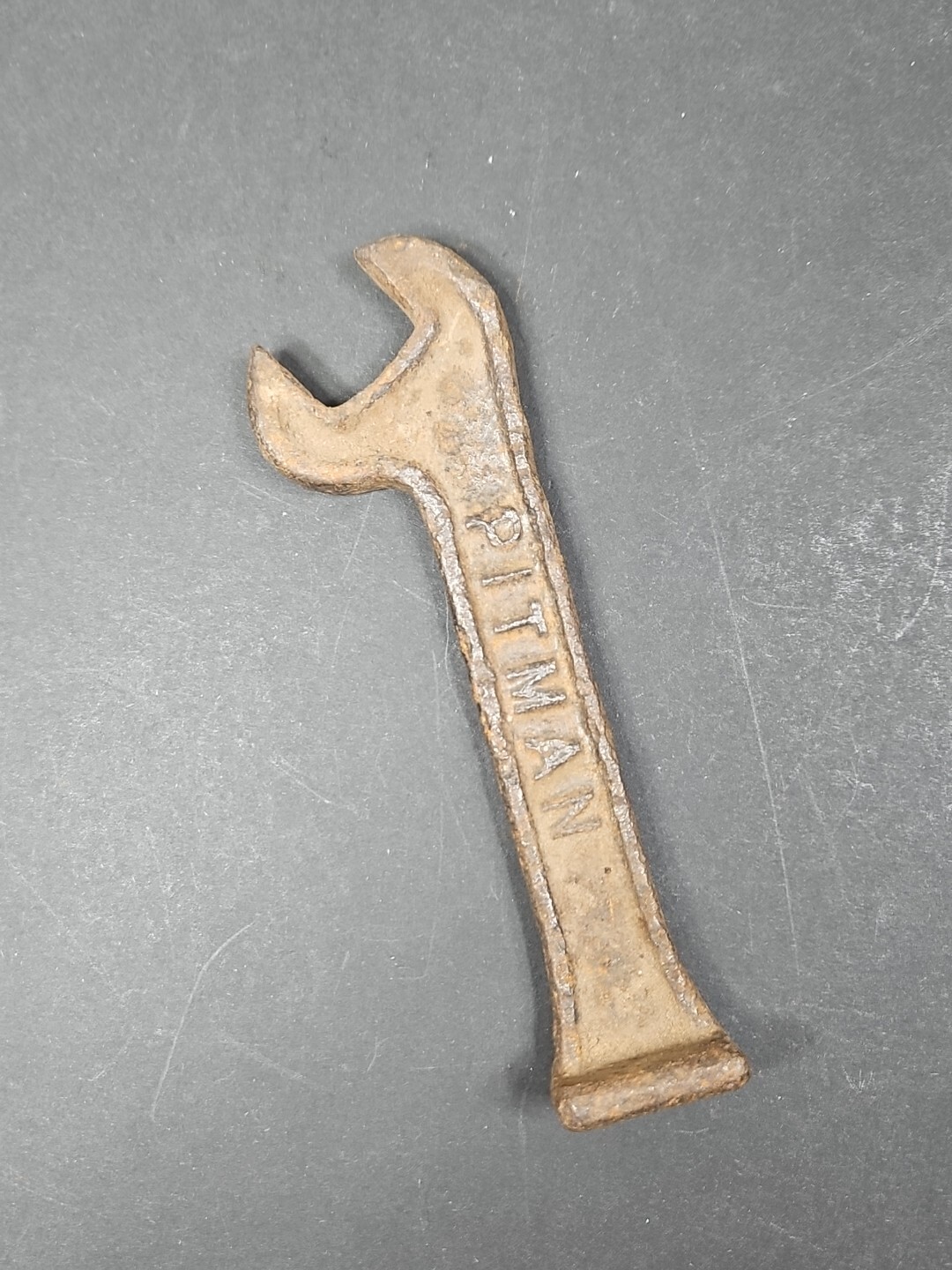 Vintage Pitman 7/8&Prime; Open End Wrench Farm Implement Plow Antique Tool 5-1/2&Prime;