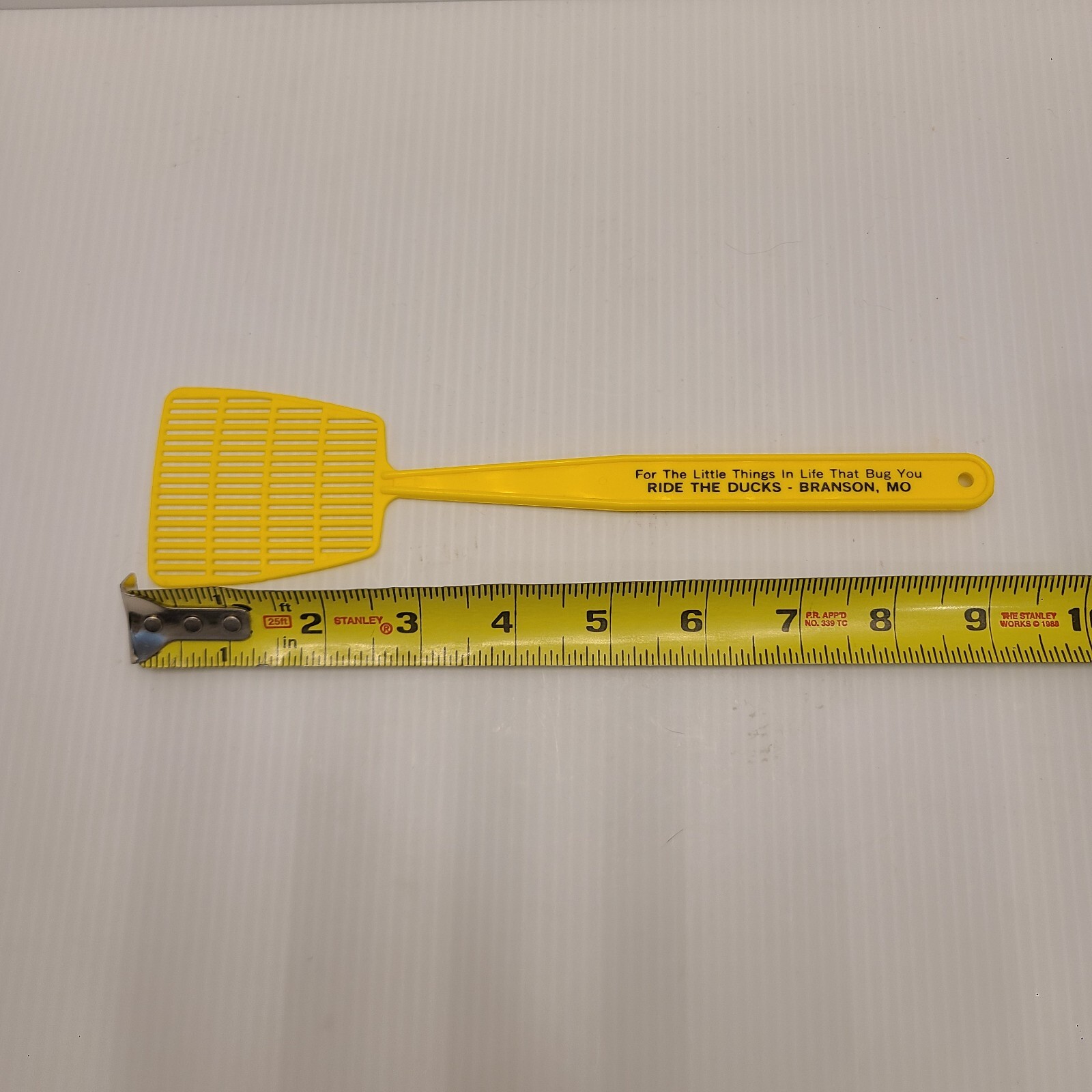 1980&rsquo;s Mini Fly Swatter Advertising ride the ducks branson MO missouri bug