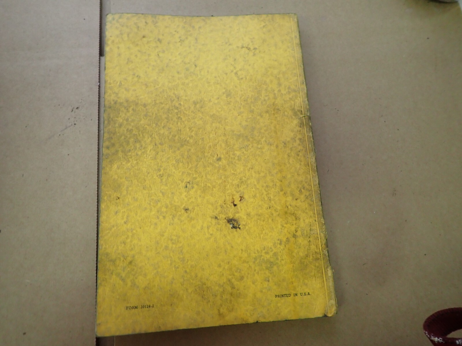 Original 1955 Caterpillar 12 Serviceman&rsquo;s Reference Book Maintenence Manual