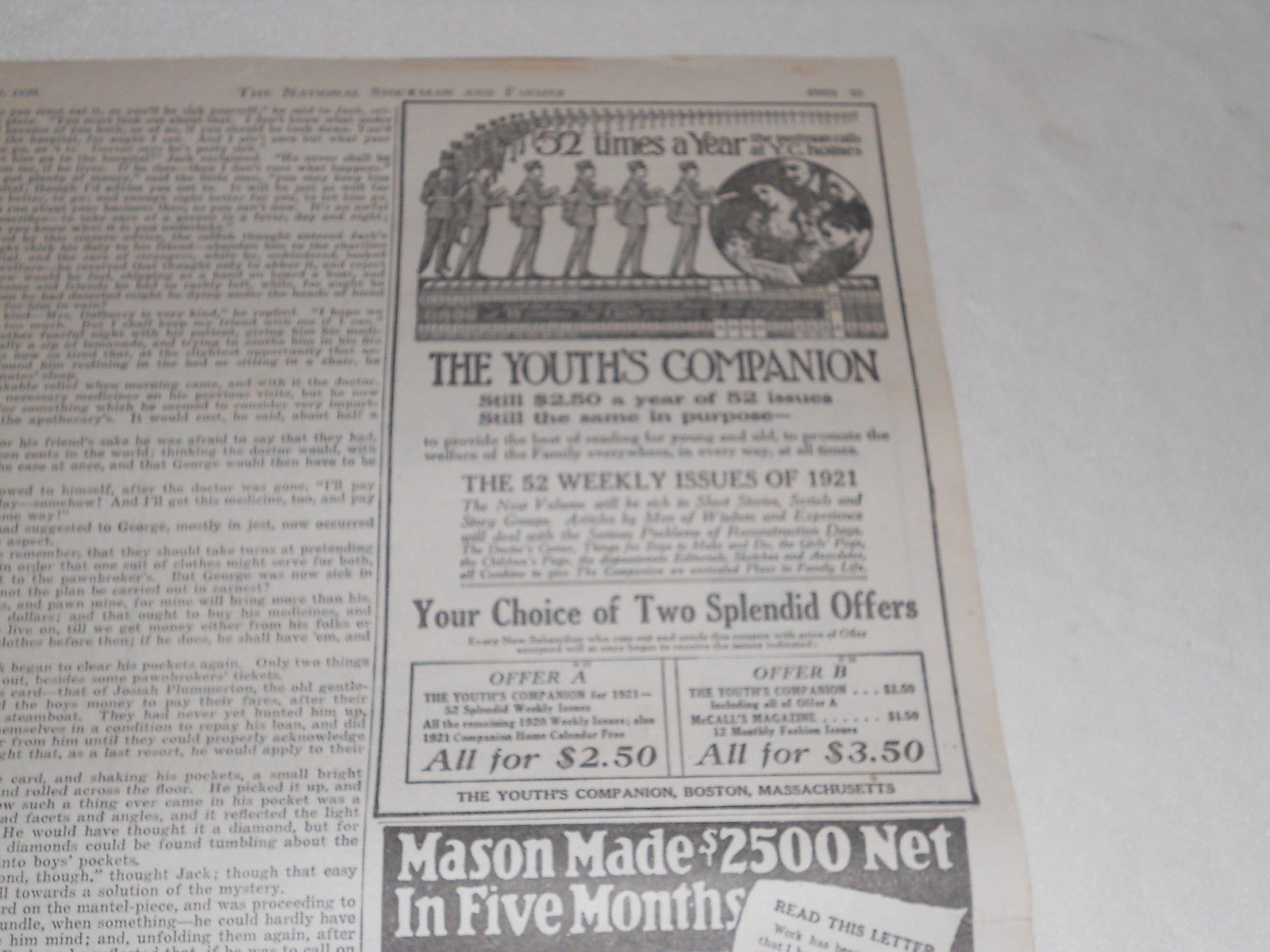1920 TIMKEN BEARINGS,BUCKEYE TRACTION DITCHER AND OTHER ADVERTISING OCTOBER 23