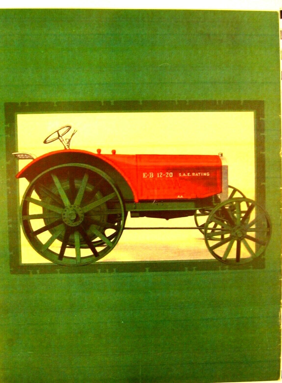 Emerson-Brantingham Implm.Model AA–S.A.E. Rating Kerosene Tractors E-B 12-20