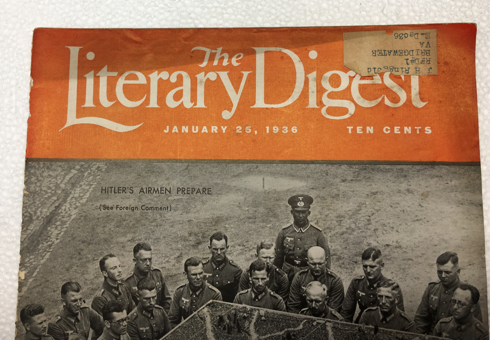 THE LITERARY DIGEST MAGAZINE — JANUARY 25, 1936
