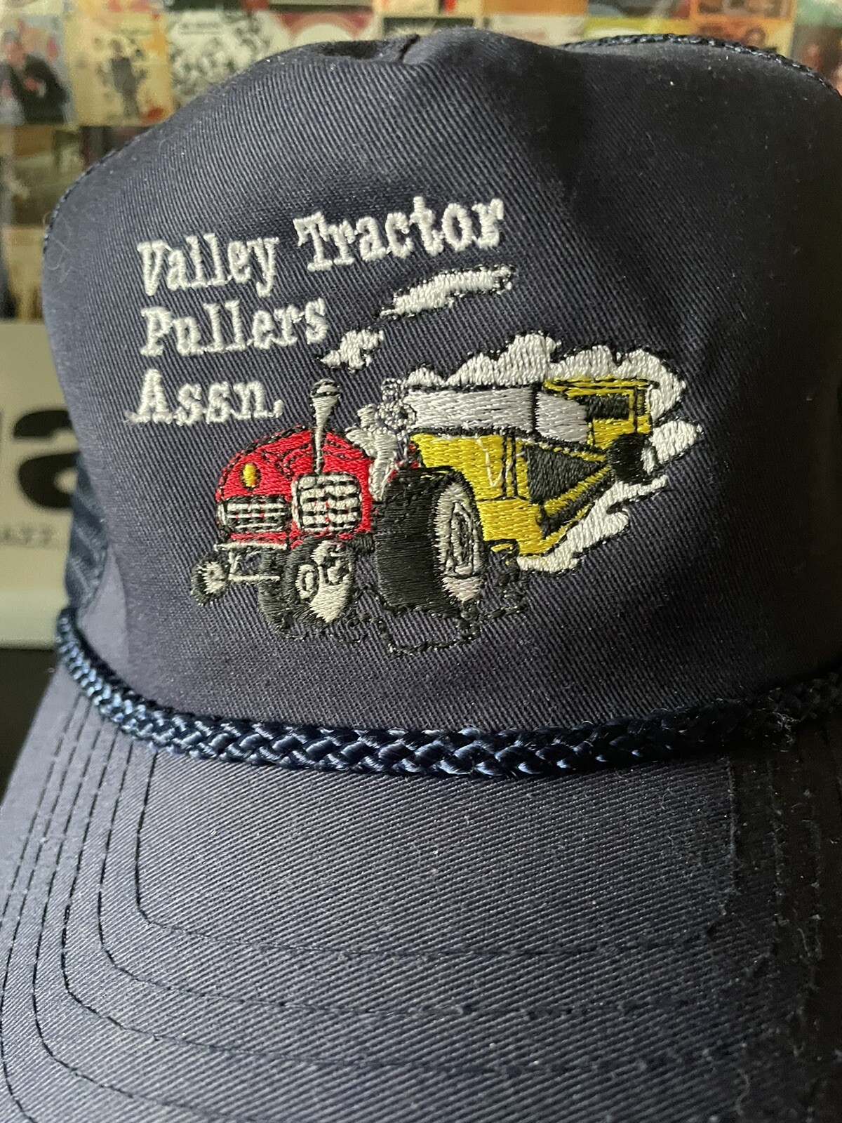 Vintage Valley Tractor Pullers Assn. Trucker Snap Back Otto Cap NWOT