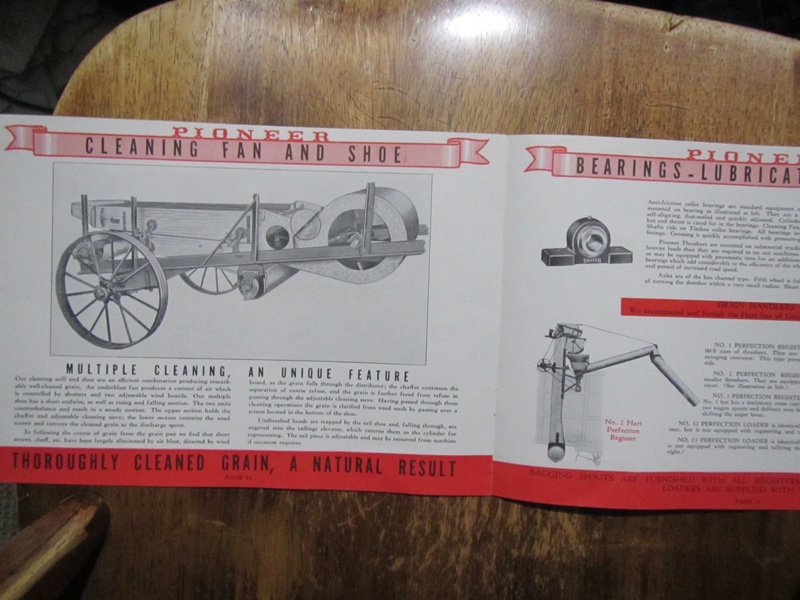 Early 1900&rsquo;s Pioneer Thresher Brochure-Shortsville,NY Farm Implement Rarely Seen