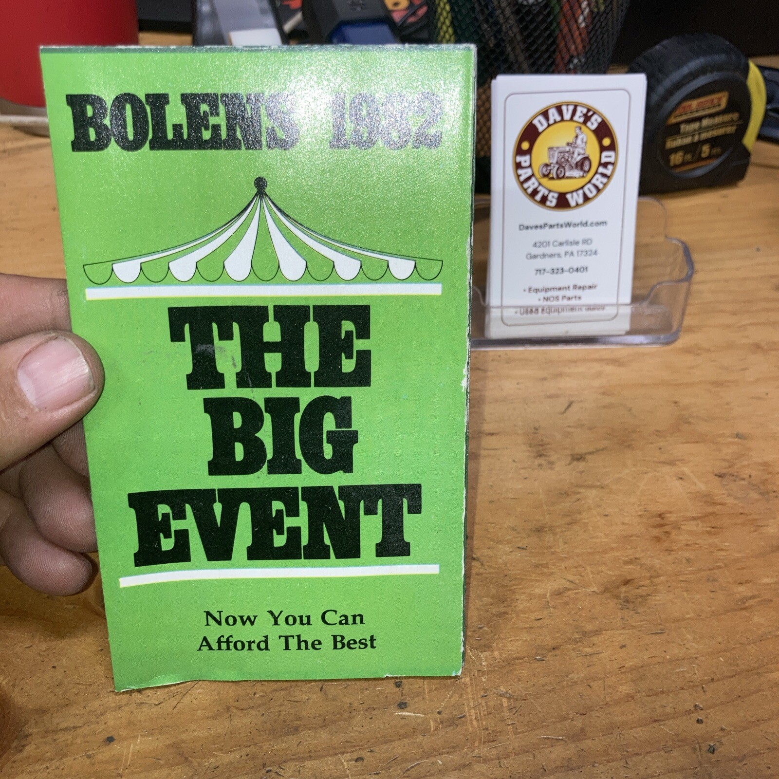 Bolens 1982 Big Event Fold Out
