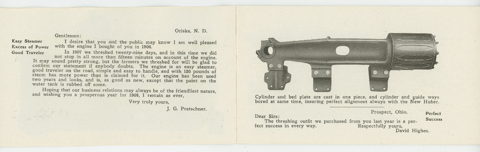 Early 1900&rsquo;s Huber Farm Thresher 20 Page Machinery Pamphlet