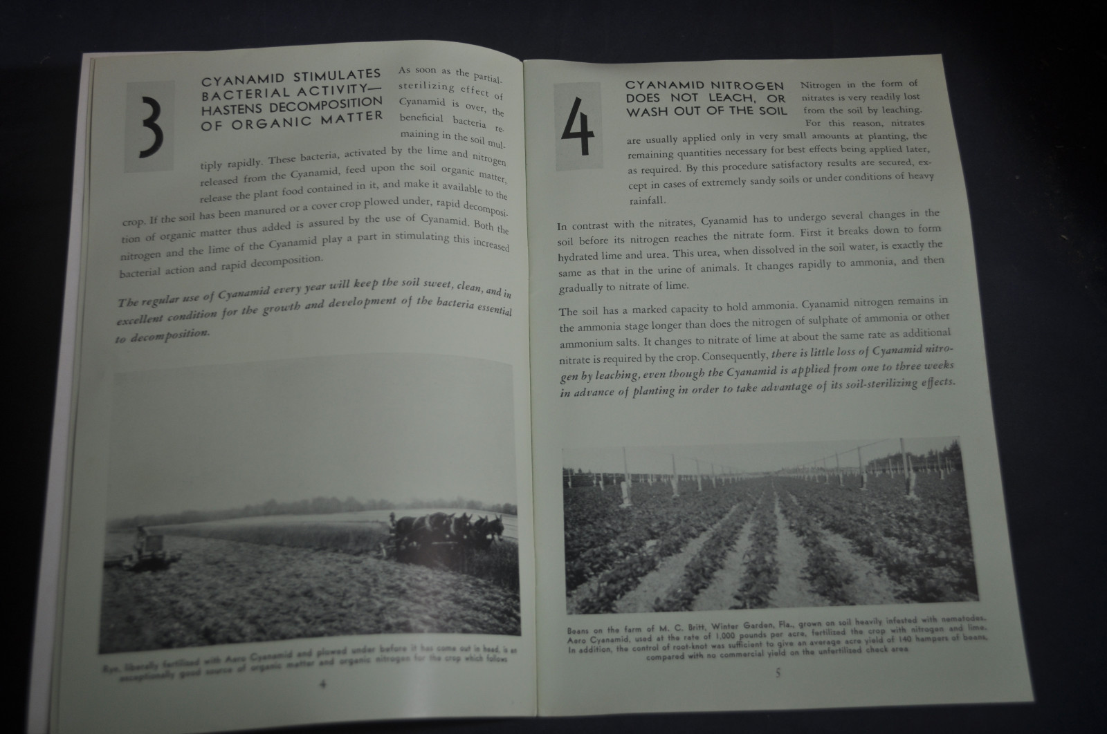 1932 The Cyanamid Plan for Growing Truck Crops *Fertilizer*
