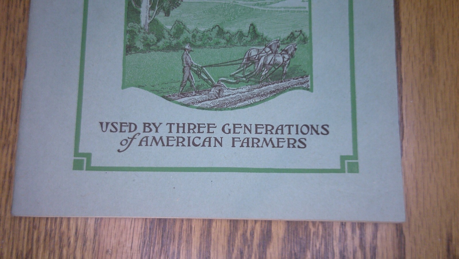 antique Advertising product booklet Parlin & Orendorff (P&O) Plow Canton, Ill 6B