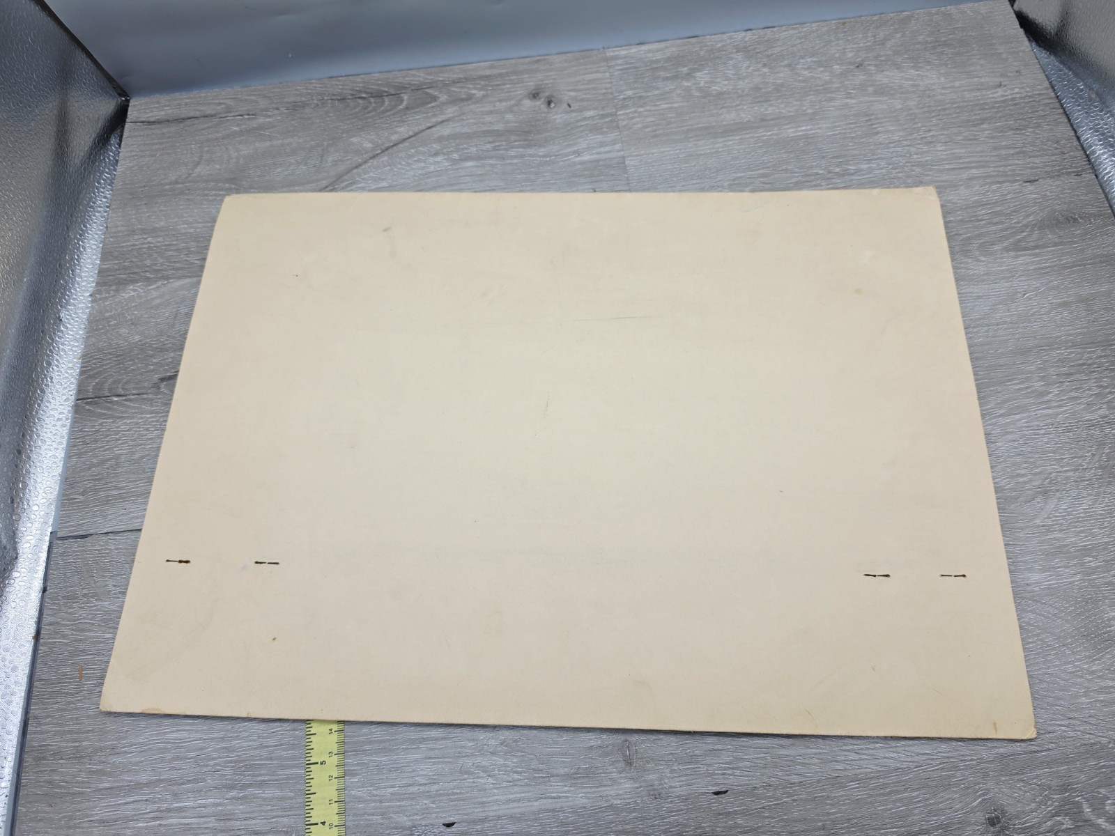 Rare 1957 American Breeders Service Folder Cow Breeding Schedule Advert Filled