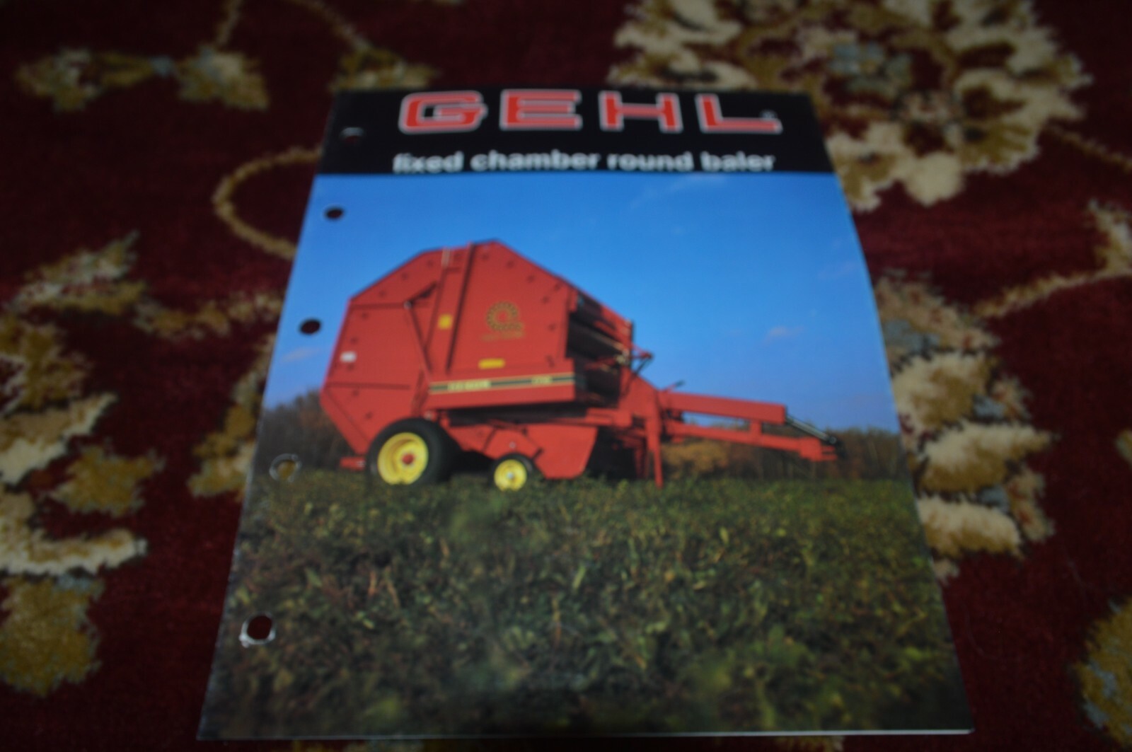 Gehl 1310 1710 Round Baler Brochure BASE