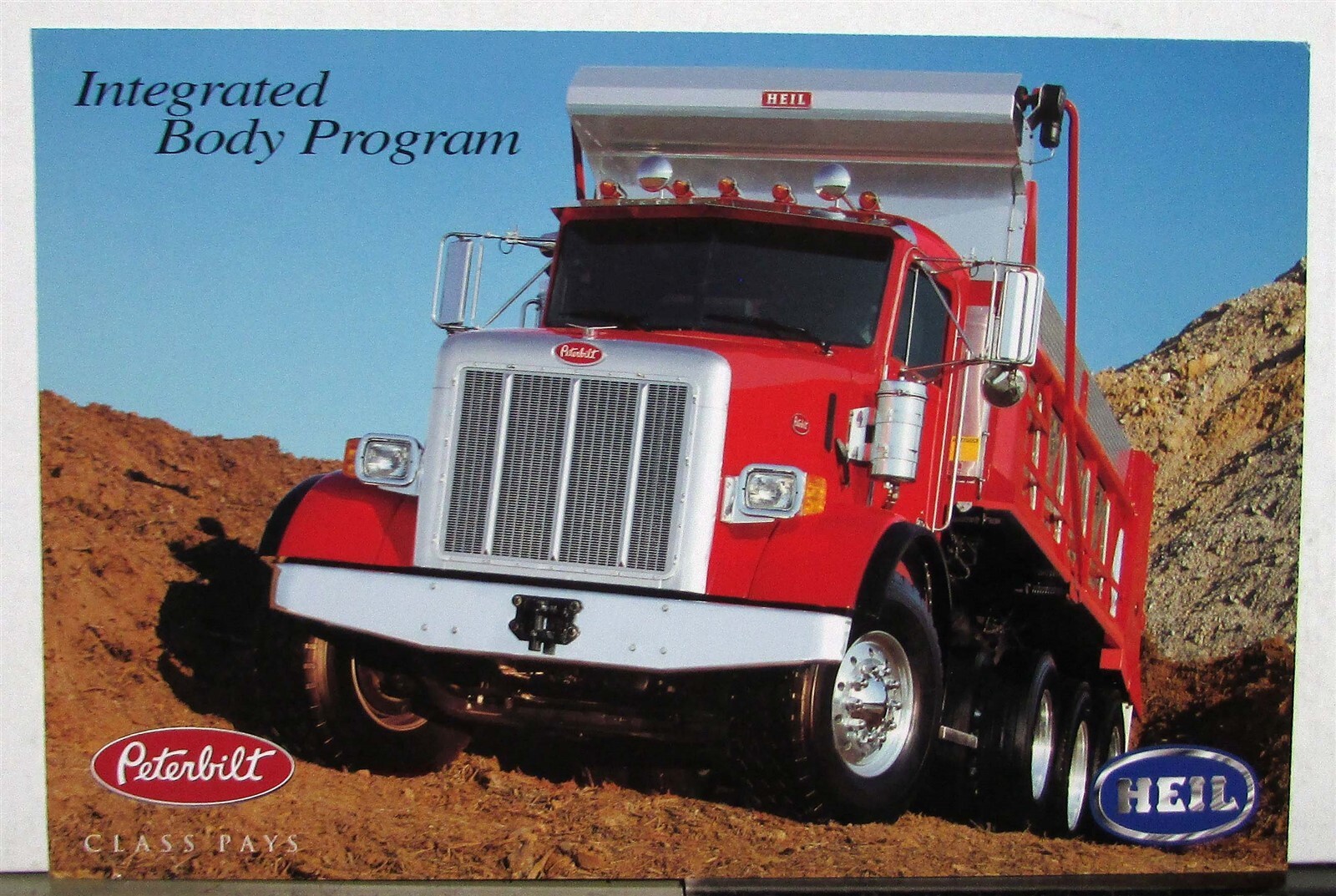 2002 Peterbilt Heil Integrated Body Program Construction Sales Sheet
