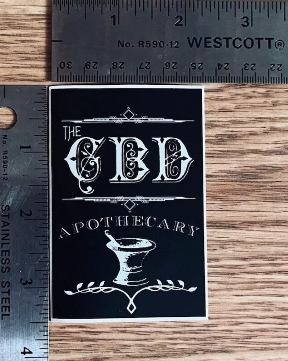 *VARIETY* GLOSSY VINYL STICKER – OREGON, USA CANNABIS CONCENTRATE ADVERTISEMENT