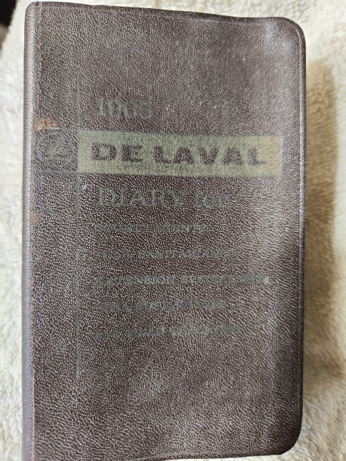 Antique 1965 De Laval Diary&Farmer Handbook Calendar Cream Separator Milkers Vtg