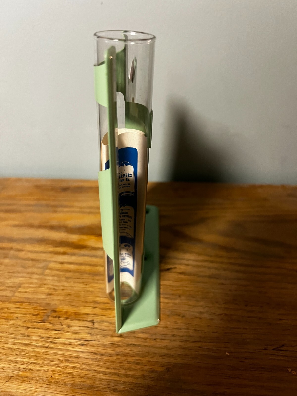 Vintage RARE BREMEN NORTH DAKOTA ND ELEVATOR CO. Rain Gauge Bremen N Dak 58319