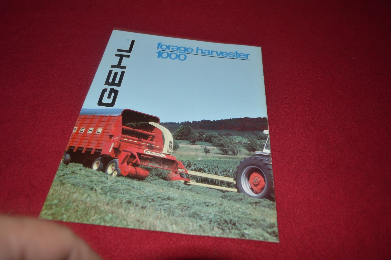 Gehl 1000 1250 Forage Harvester Dealer&rsquo;s Brochure AMIL9