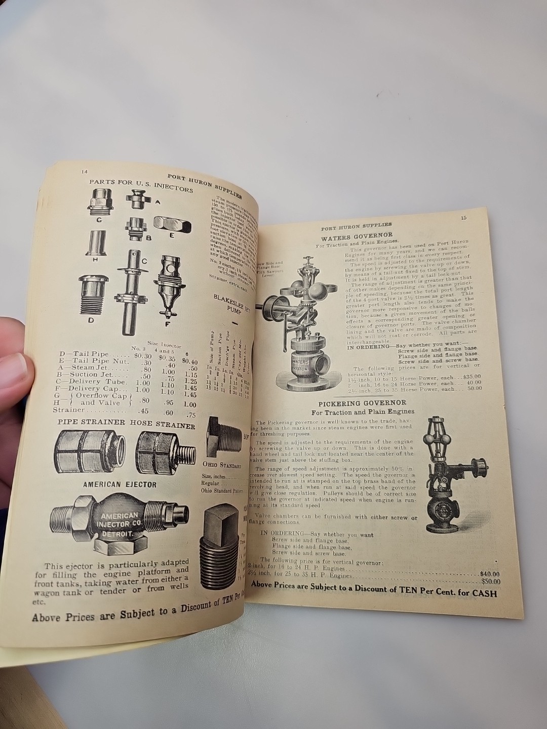 Port Huron Supplies Catalog 1925 RARE Michigan Thresher 29th Annual