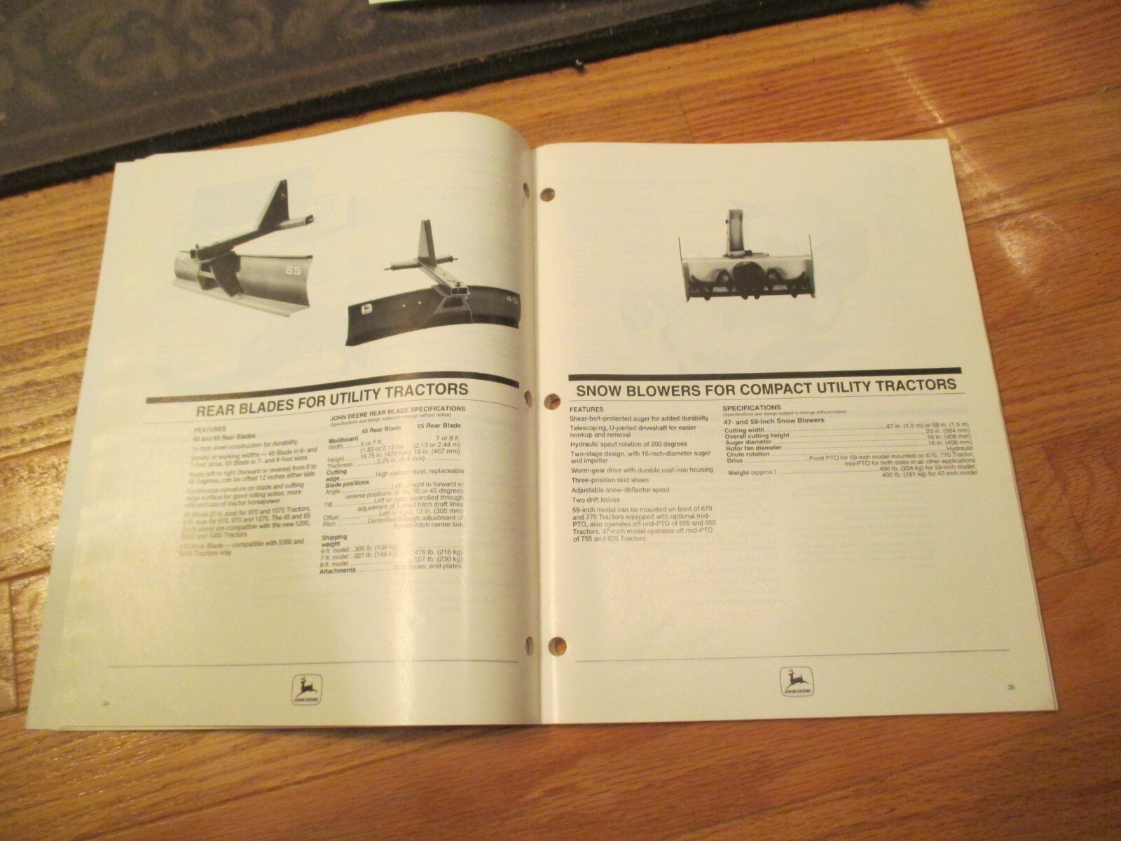 John Deere Grounds Care Equipment guide 147 pages Vintage Dealer sales brochure