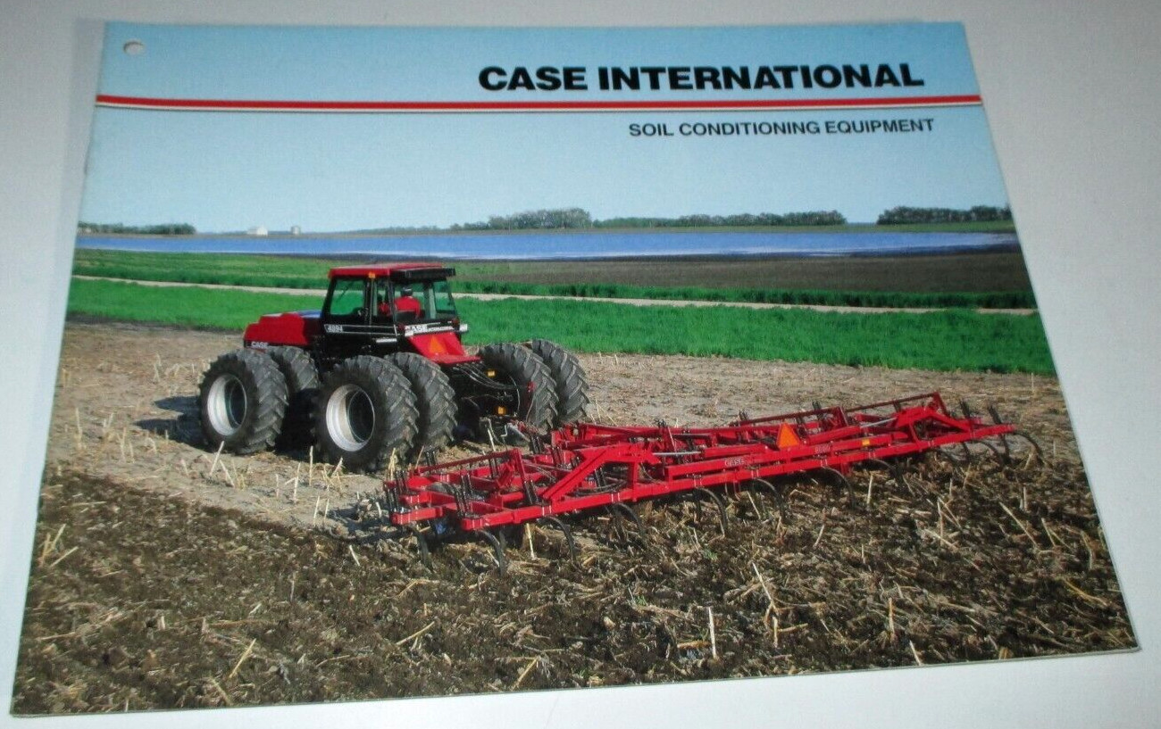 *Case IH Soil Conditioning Equipment Sales Brochure 6500 5600 5700 CIH OEM!