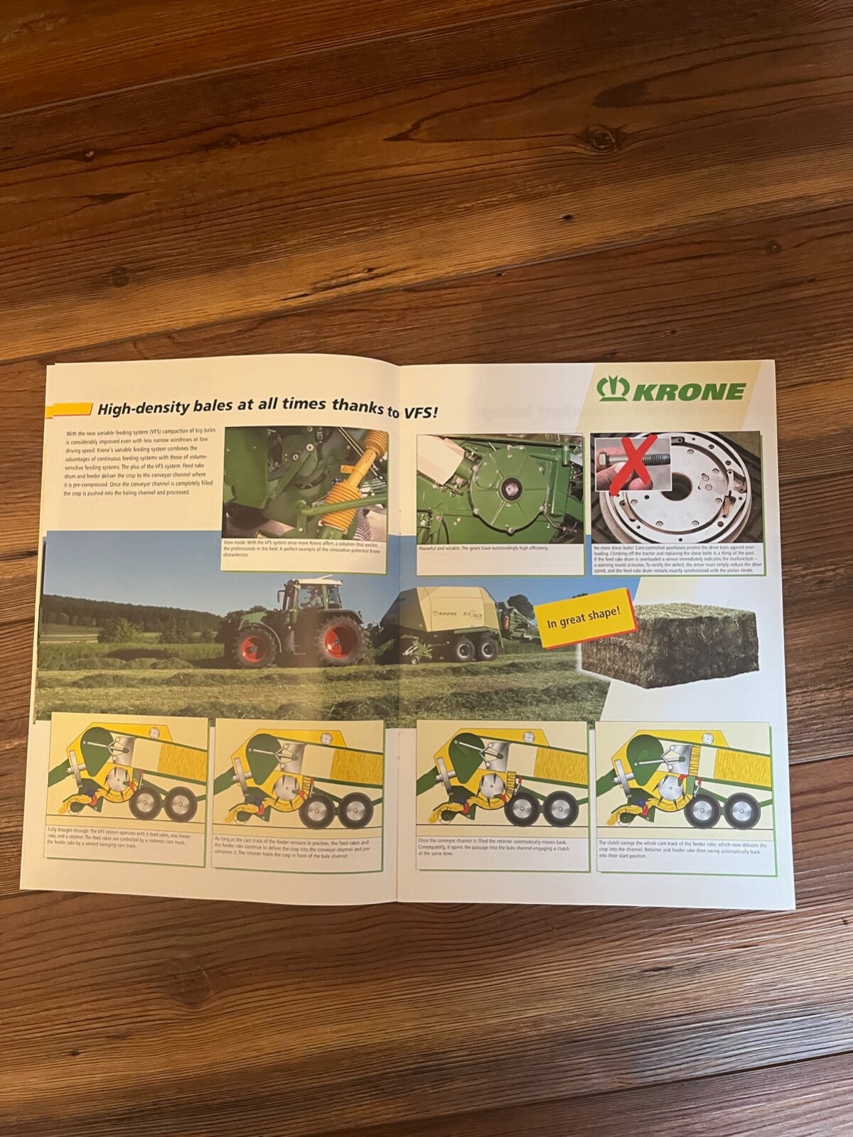 2003 Krone Big Pack VFS Big Balers Sales Brochure