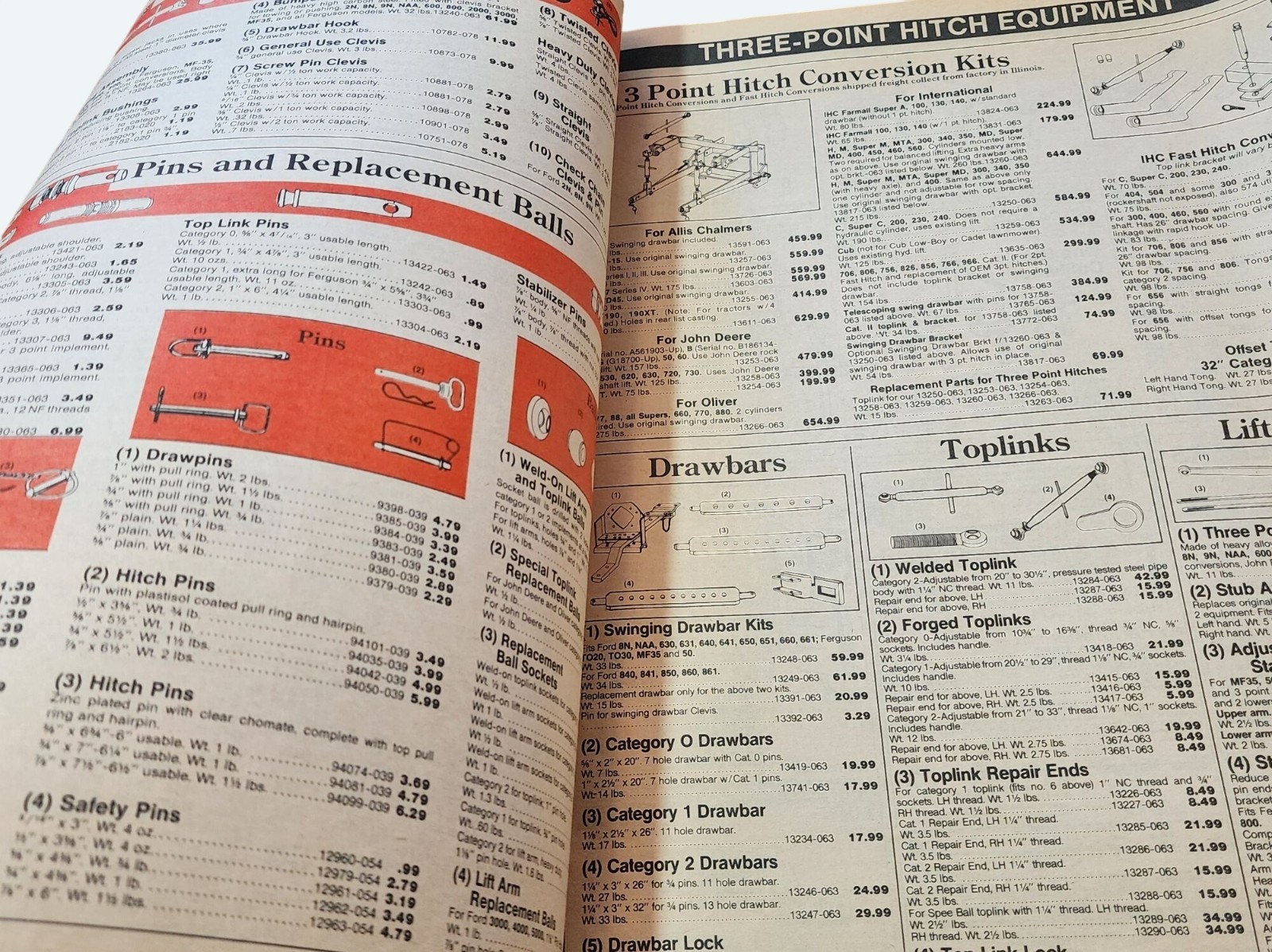 Vintage Central Tractor Farm & Family Center Spring Catalog 1989 Farm Equipment