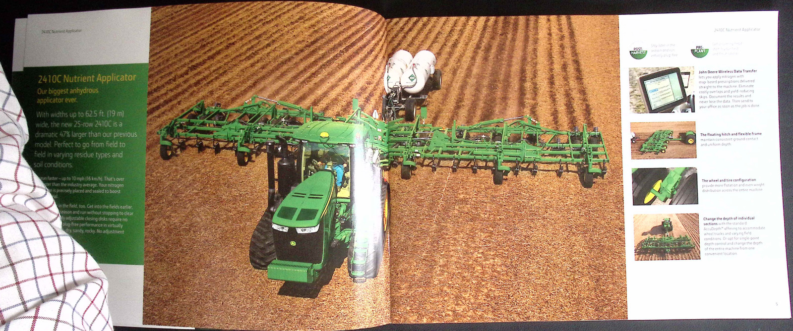 John Deere Nutrient Applicators For 2015 Brochure FCCA
