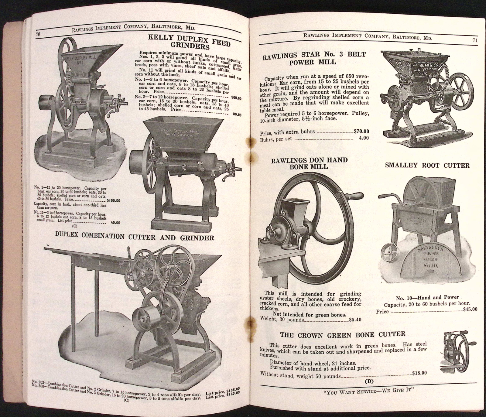 1929 Rawlings Supply House of the South Farm Implements Catalog 41