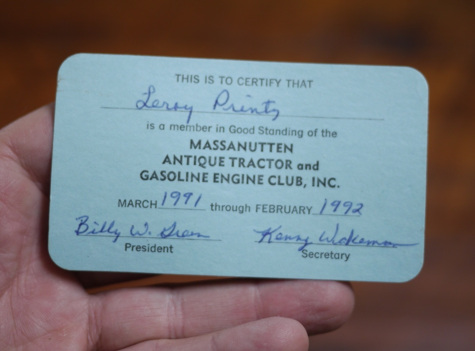 Vtg Virginia Tractor Engine Club Collector Pins Metal Plaques Membership Card