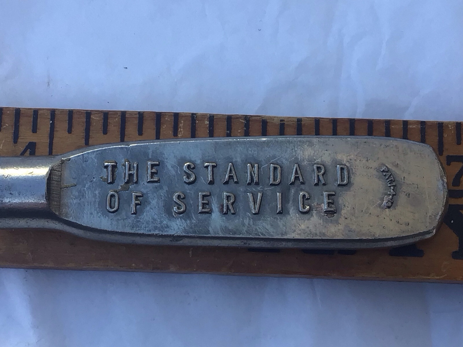 Vintage Screwdriver Hudson Gibbs Livestock Comm Sioux City Iowa Advertising