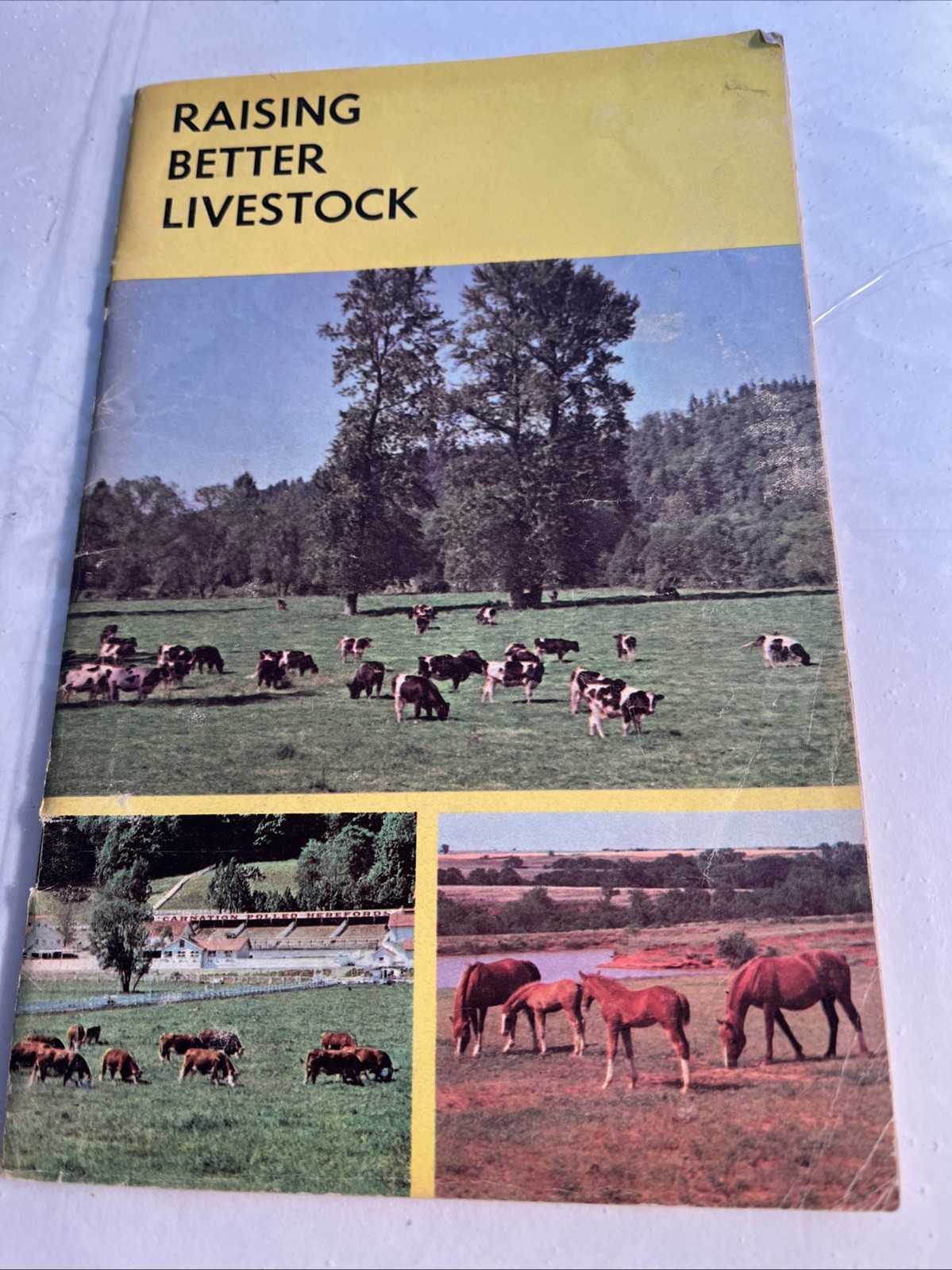 Vintage 1969 Albers Milling Co Raising Better Livestock Booklet, F-658-64