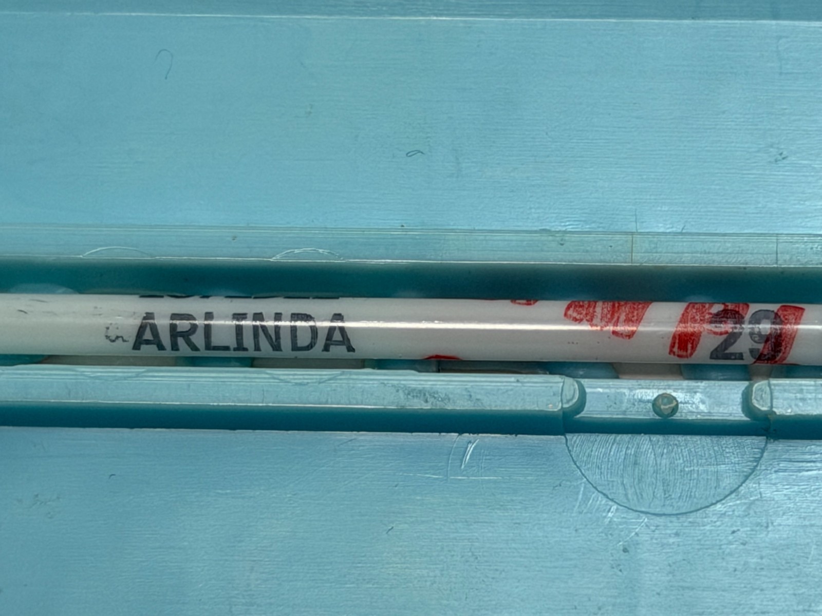 Vintage ABS American Breeders Service STRAWS 8” Ruler – Advertising Farming