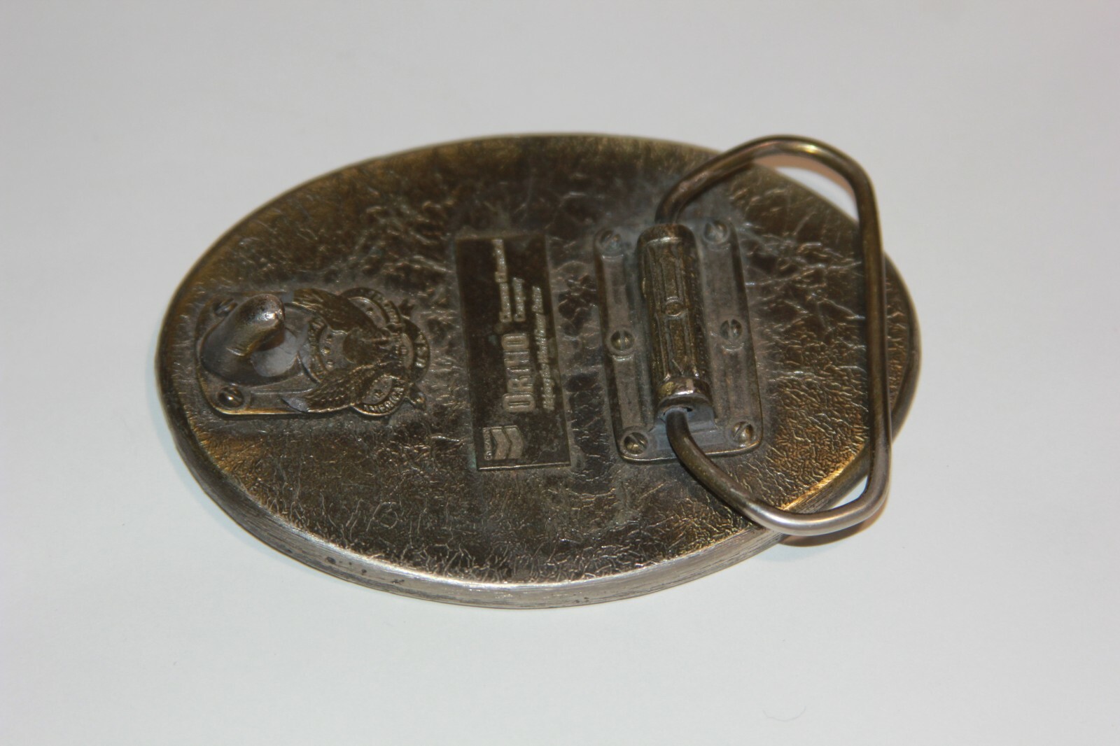 VTG Ortho Chevron Chemical Company Bolero Rice Belt Buckle