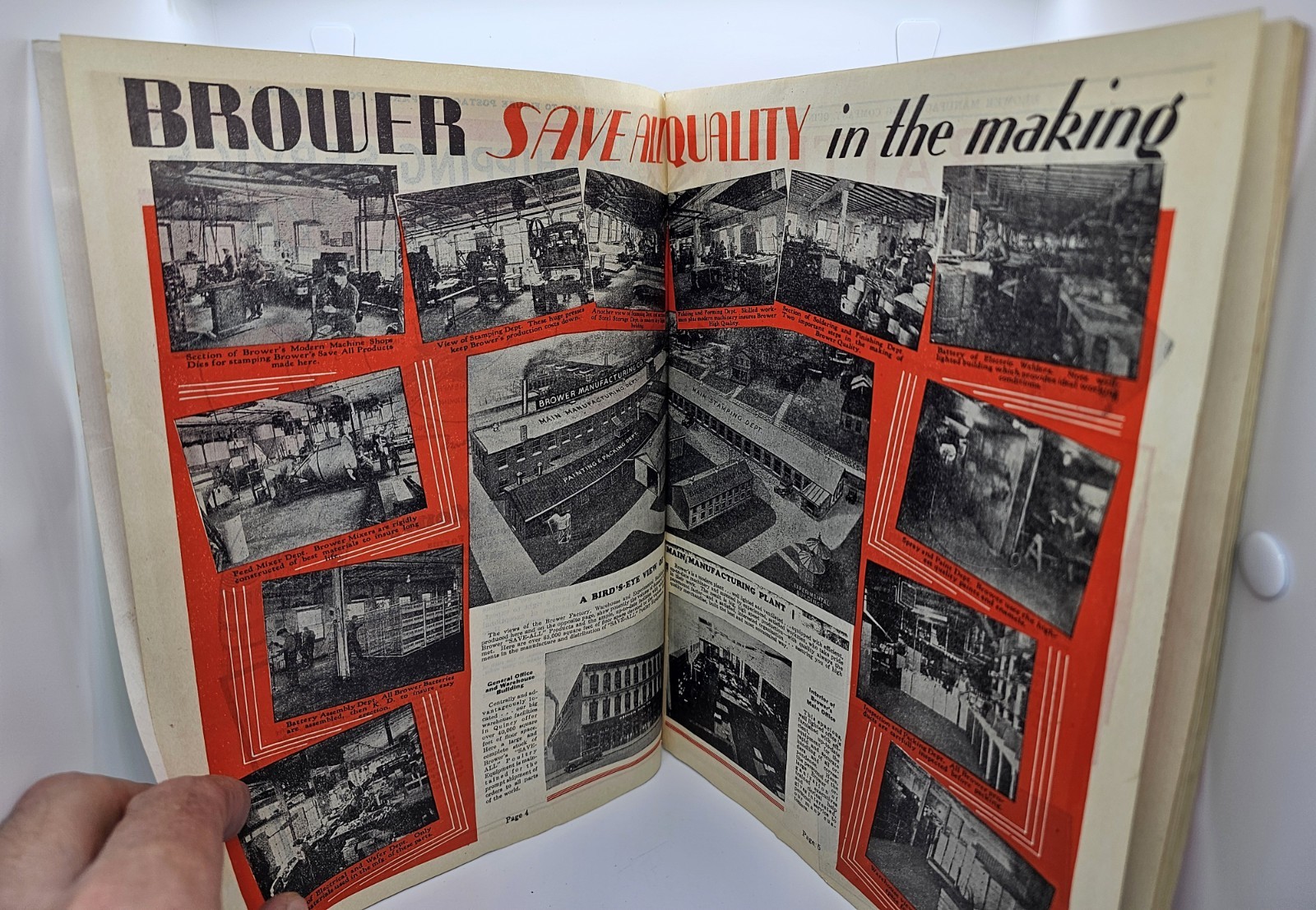 1938 BROWER MANUFACTURING CATALOG No. 48 Poultry Supplies Equipment Ranching USA