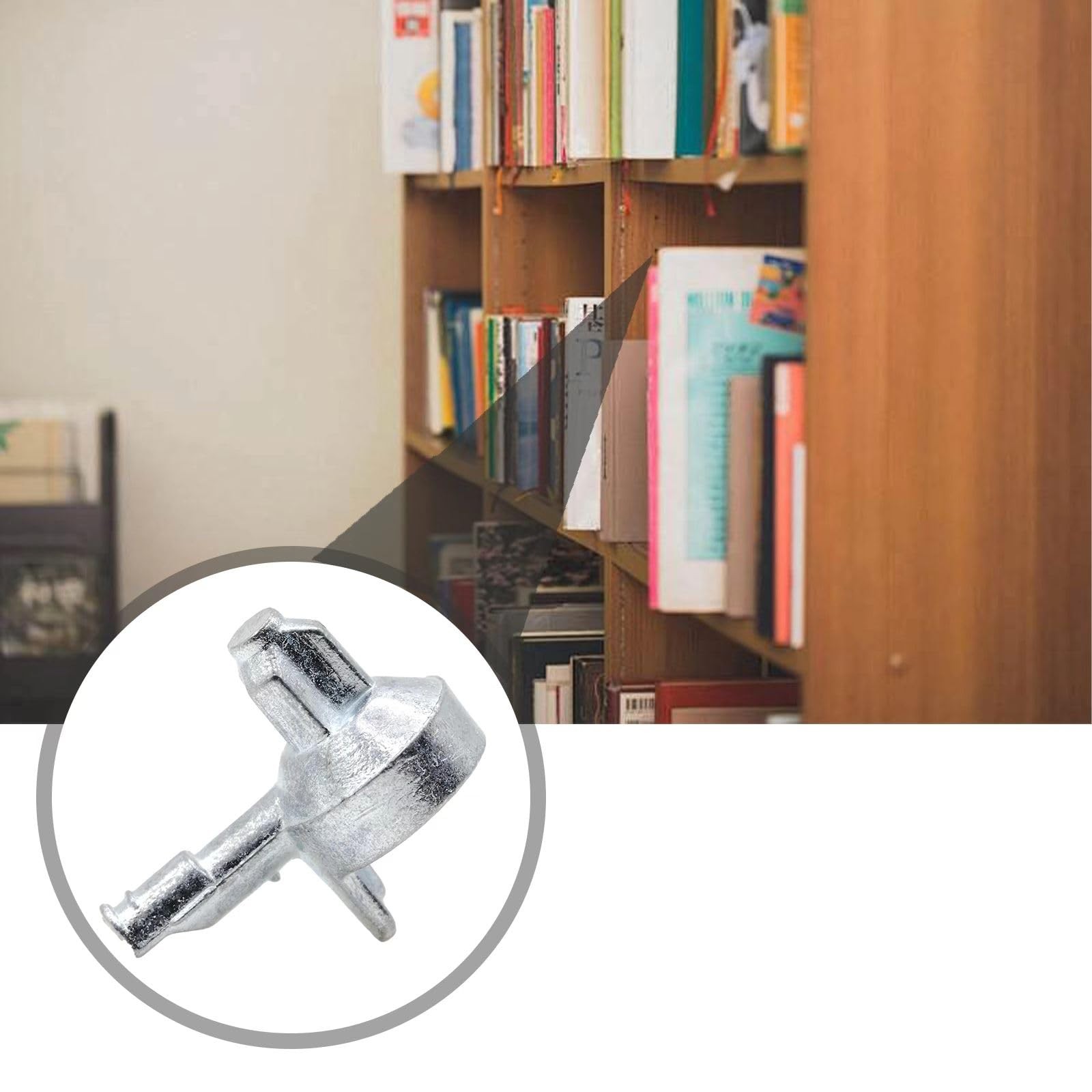 100 Pack for IKEA Bookshelf Pegs Bookshelf Pins,3mm Shelf Dowels Compatible w…