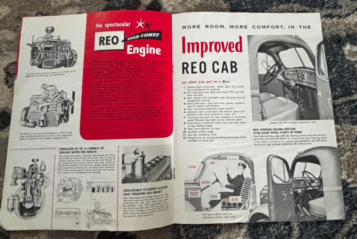 REO Model 22 Truck For 1952 Brochure DCPA26