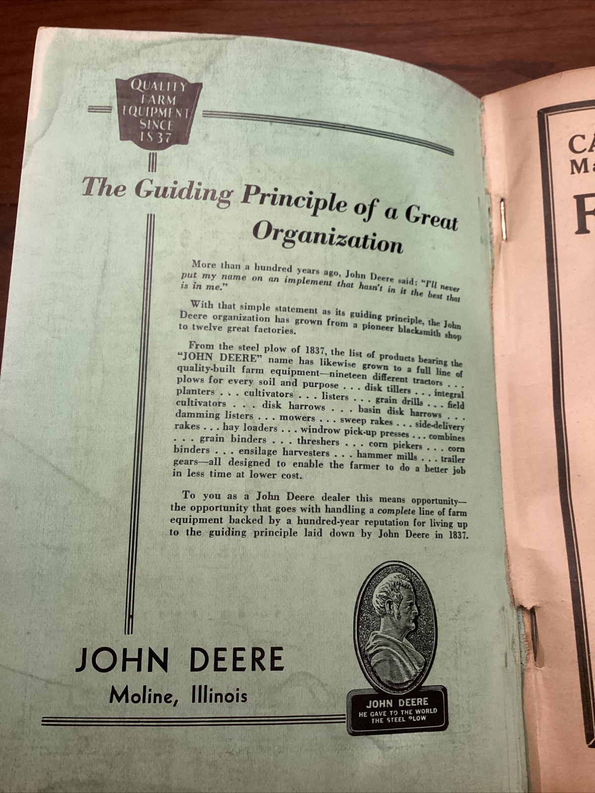 1940 Buyers Guide By Farm Implement News “Established 1882”