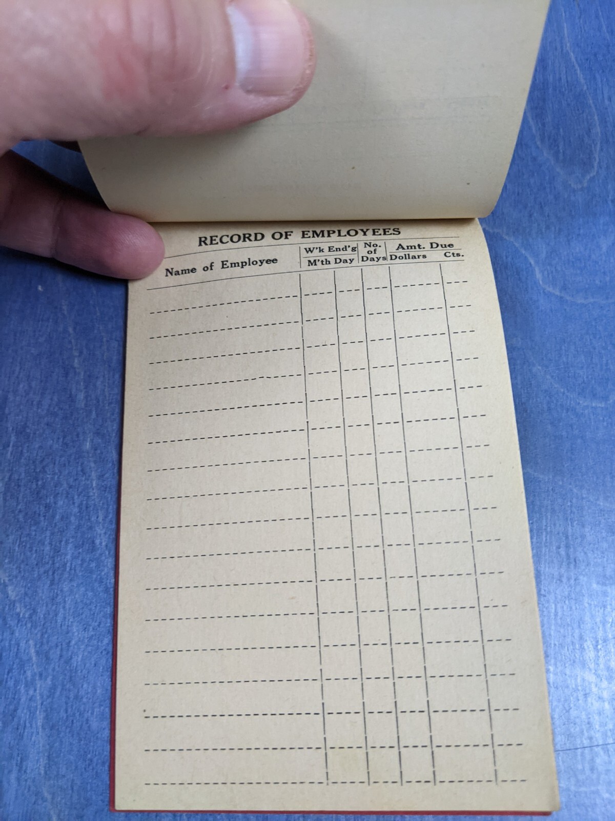 Hudson Hill & Co Black Canvas H-H Belt – Vintage 1938 Thresherman&rsquo;s Account Book