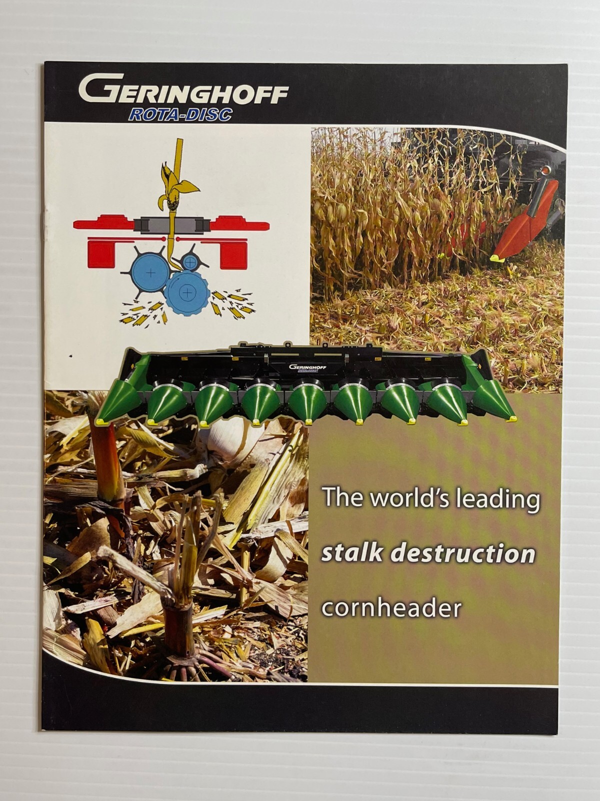 Geringhoff Rota-Disc Headers Sales Brochure *2010s* (Showroom Sales Booklet)
