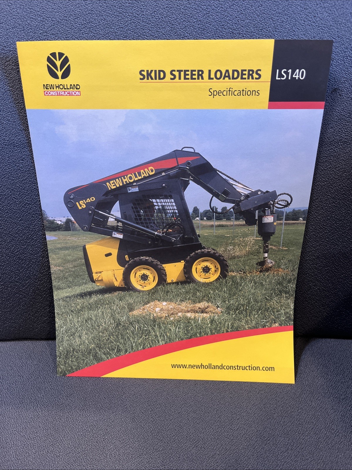 New Holland LS140 Skid Steer Sales Brochure