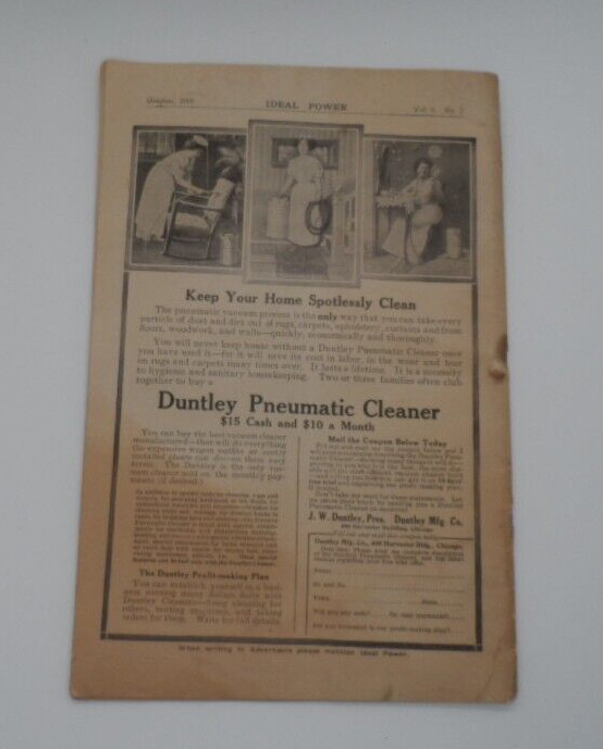 Oct 1909 Chicago Pneumatic Tool Company Franklin Air Compressors Farm Machinery