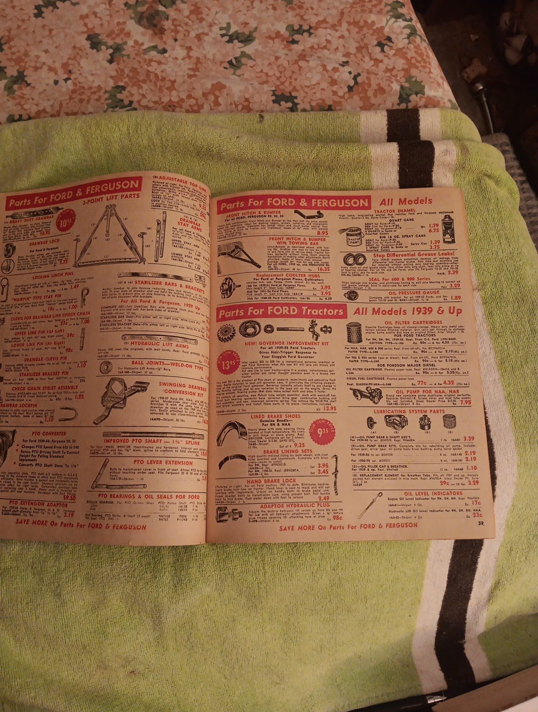 1960 Tractor SUPPLY COMPANY PART GUIDE Blue BOOK Agricultural Machinery Magazine