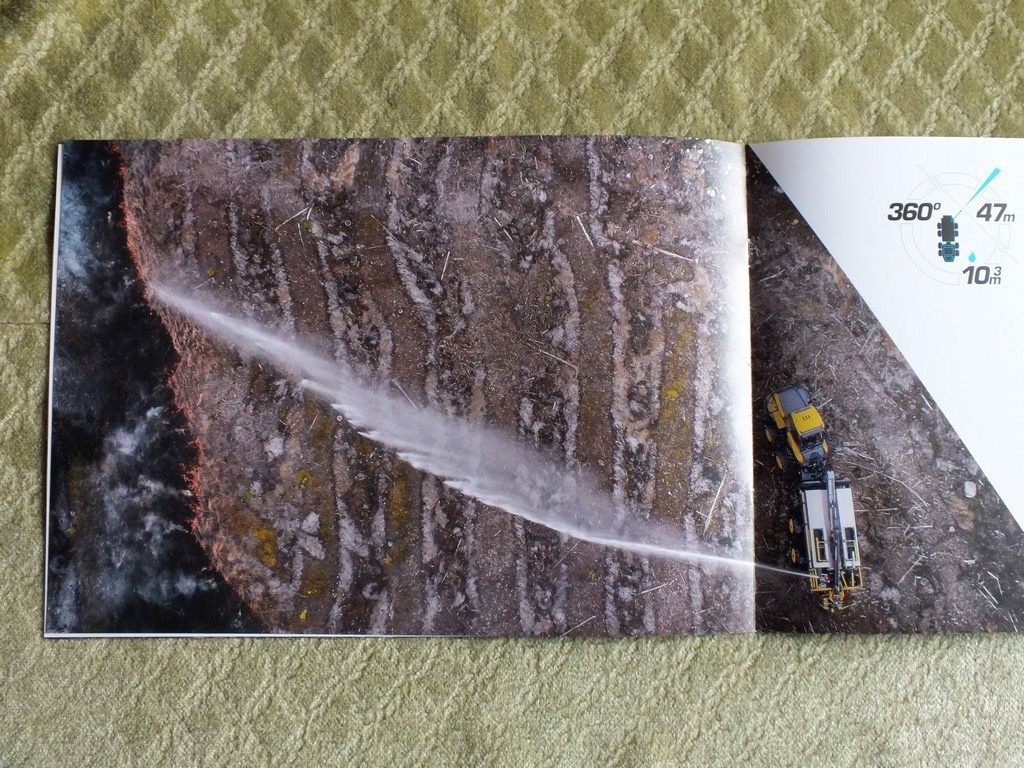 PONSSE Fire Fighting Engine Forestry Equipment Brochure 2020