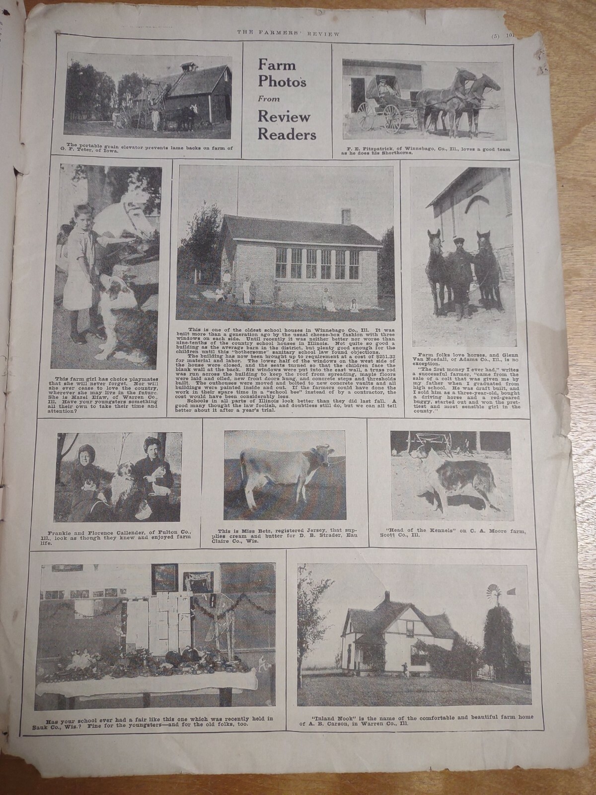 The Farmers Review February 3rd 1917 Weekly Magazine John Deere -Rock island ads
