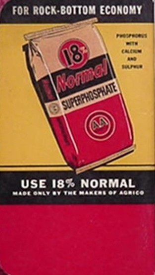 1951 AGRICO FERTILIZER MEMO BOOK (AMERICAN AGRICULTURAL CHEMICAL CO., BALTIMORE