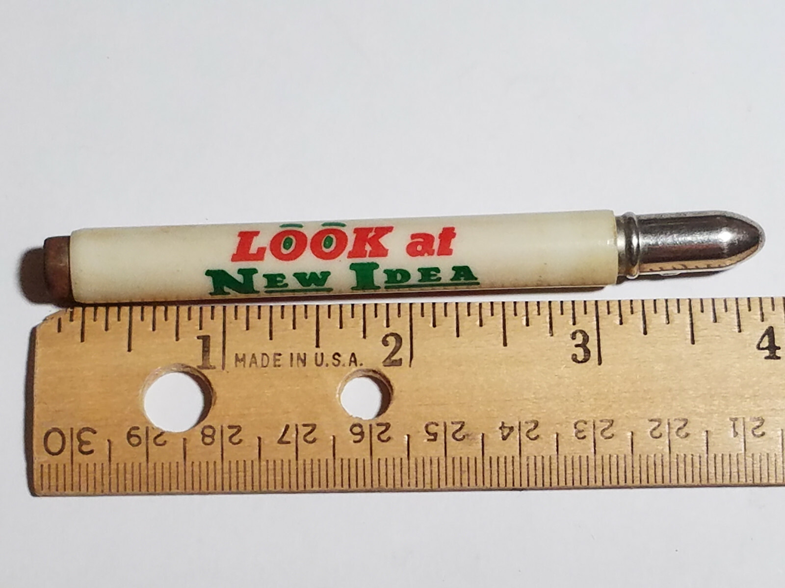 New Idea Farm Equipment Bullet Pencil, Look at New Idea Before You Buy