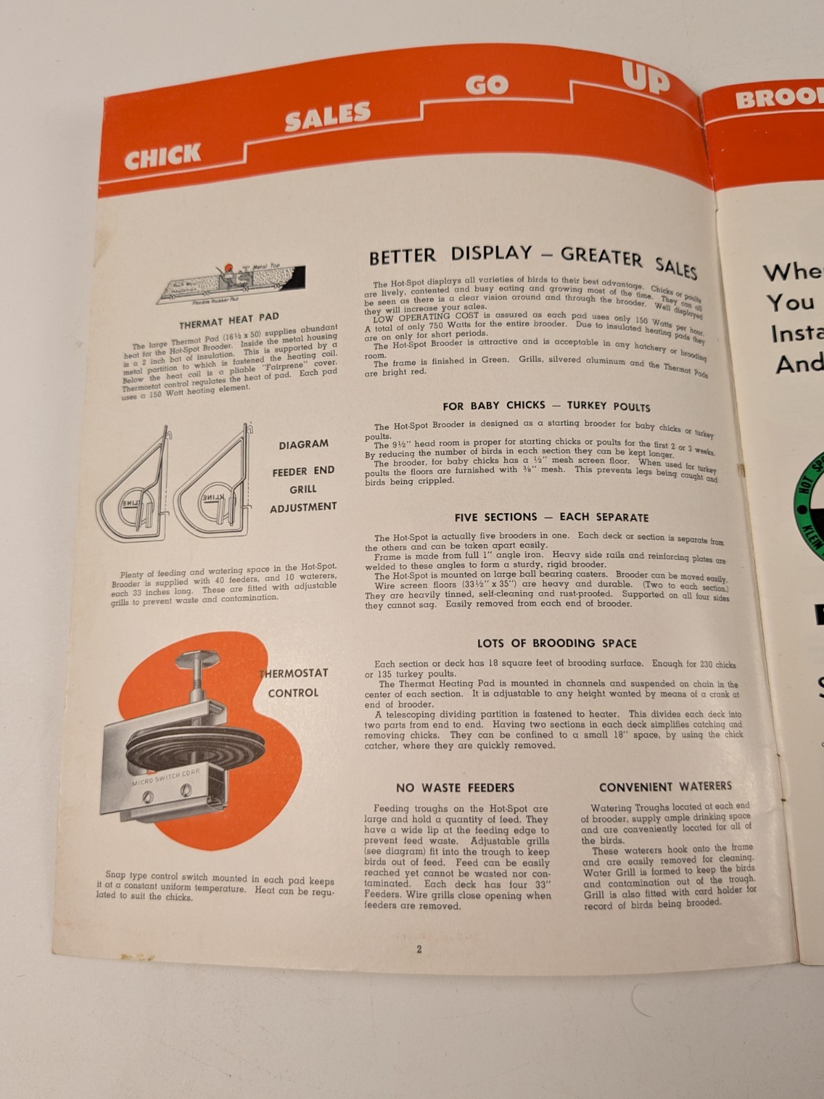 C1940-50s – American Excelsior Corp St Louis Mo Poultry Catalogue – B15