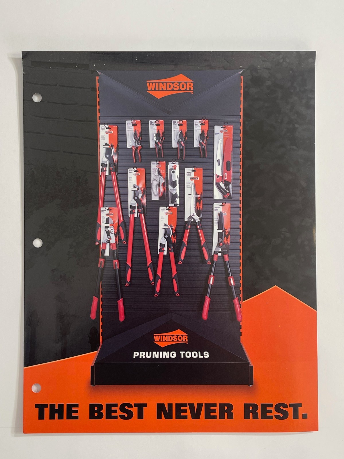 Vintage Original 1990s Windsor Pruning Tools Sales Brochure Catalog