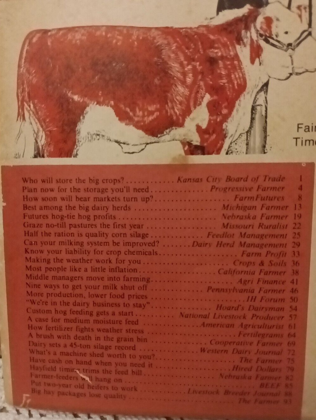 Farmers Digest Magazine Volume 39 Number 3 August September 1975