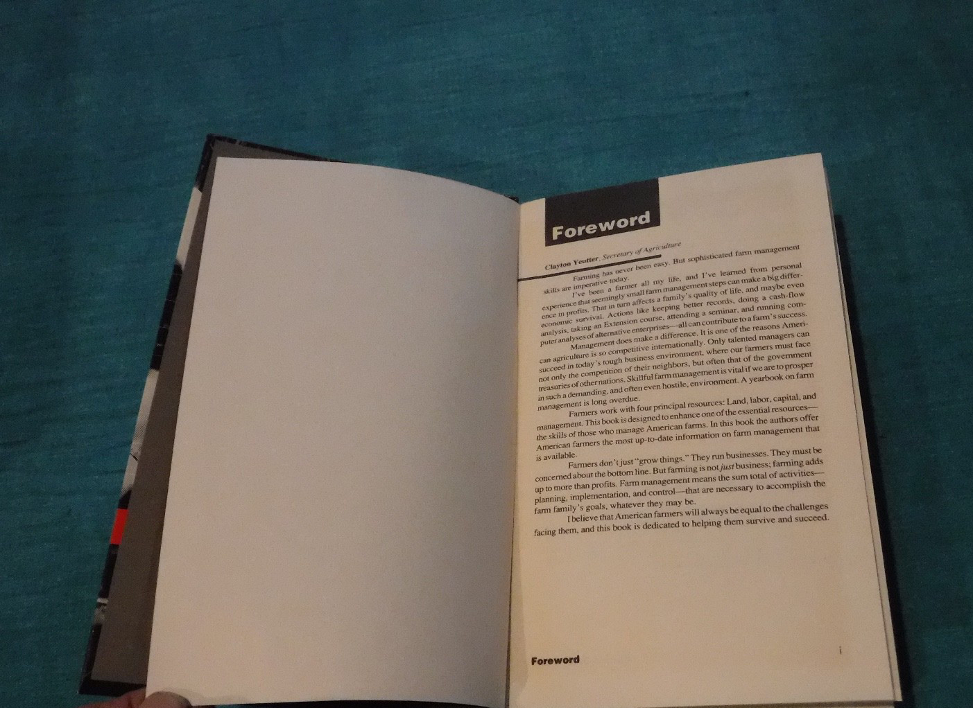 1989 Yearbook of Agriculture: Farm Management:How to Achieve Your Farm Business
