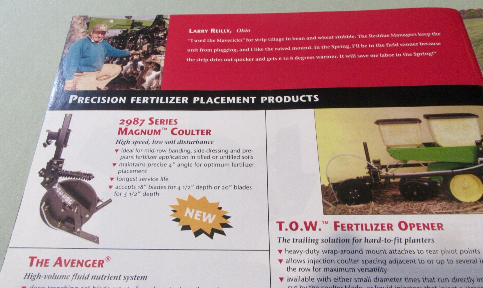 Yetter Manufacturing Co. Productivity Tools And How To Use Them Brochure (2004)