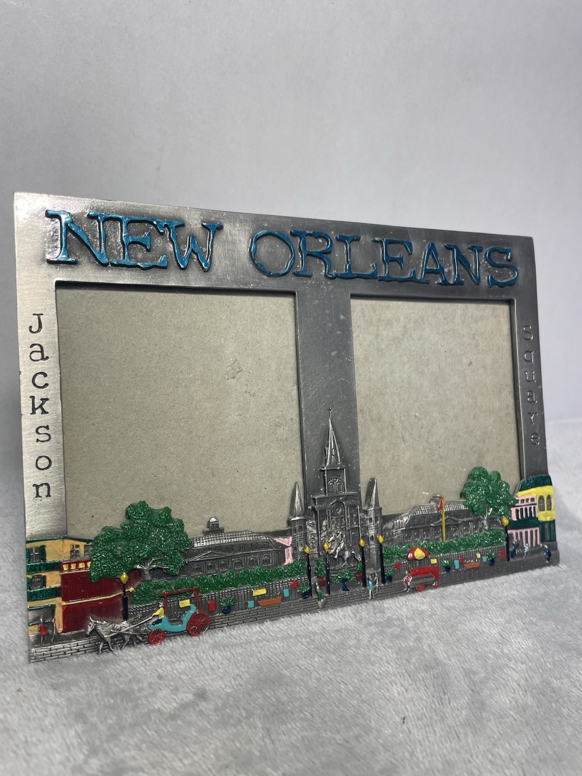 New Orleans, Souvenir Jackson Square Metal Picture Frame